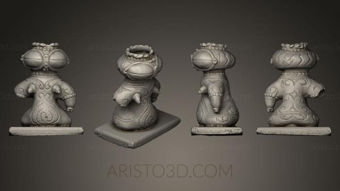 Miscellaneous figurines and statues (STKR_0236) 3D model for CNC machine